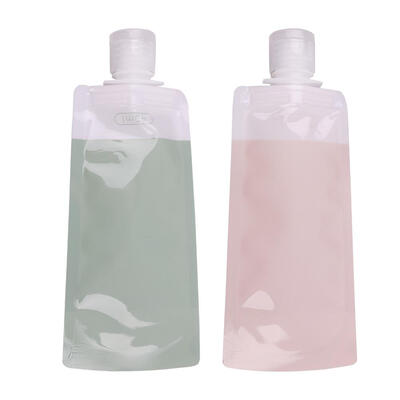 

2pcs 90ml Portable Empty Bottle Bag Shampoo Bath Lotion Travel Container