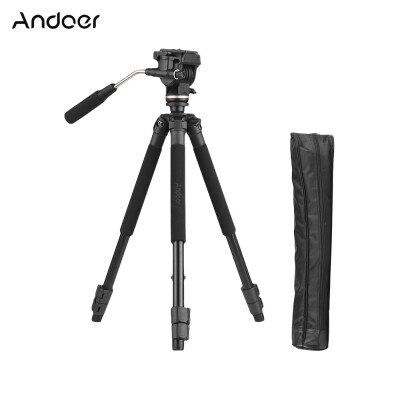 

Andoer 59inch Lightweight Portable Travel Aluminum Alloy Tripod with Bag