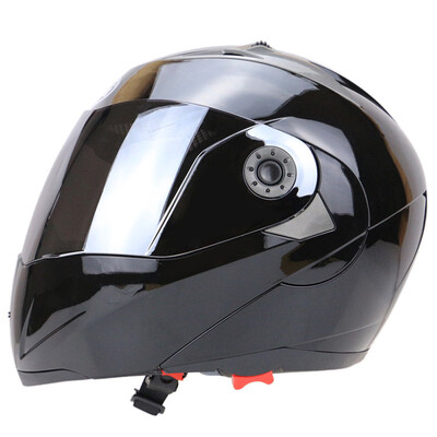 

Full Face Street Bike Helmet Dual Visor with Silvering Visor