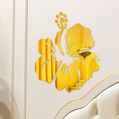 

Toponeto 3D Diy Flower Shape Acrylic Wall Sticker Modern Stickers Decoration