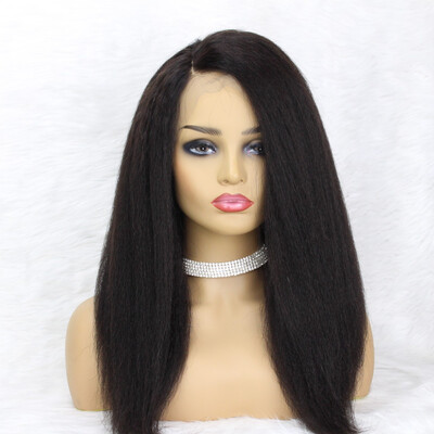 

lace front kinky straight