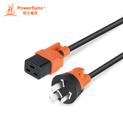 

Baoer Xingke GB three-plug pair C1916A machine room cabinet large UPS server power cord black orange 15 m WS-002F-9 MPCJSI0015