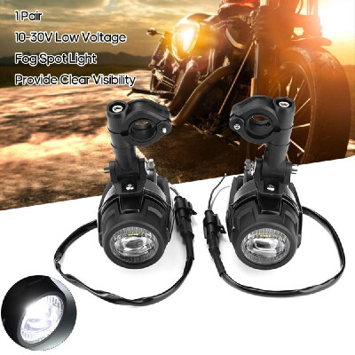 

10-30V 40W Motorcycle LED Auxiliary Fog Spot Light Safety Driving Lamp Compatible with BMWs R1200GS ADV