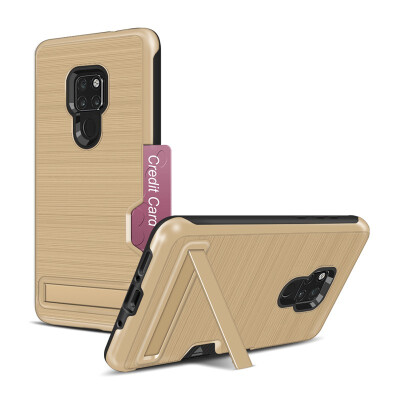 

Hybrid Bumper Case Huawei Mate 20 Card Holder Cover Huawei Mate 20 mate20 HMA-L09 HMA-L29 Armor TPU Stand Case