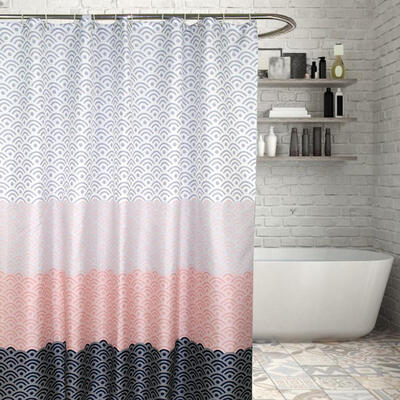 

Greensen Polyester Seaworld Painting Shower Bath Curtain Waterproof Bathroom Curtain Hanging Hooks