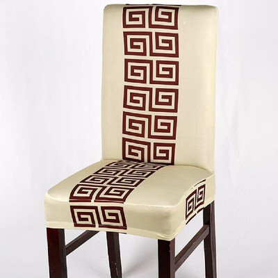 

Stretch Chair Cover Removable Elastic Chair Protector for Hotel Dining Room Office