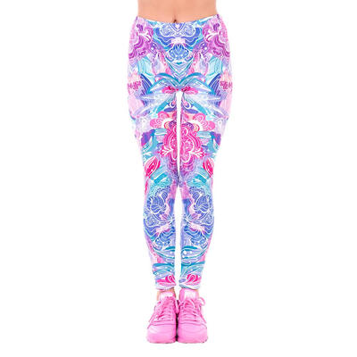 

Sexy Women 3D Digital Print Colorful Sports Leggings High Waist Yoga Pants