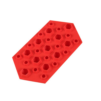 

Silicone Diamond Shape Ice Cube Making Mold Tray Mould Kitchen Bar Accessories