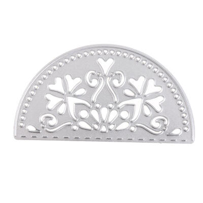 

Metal Cutting Dies Stencils for DIY Scrapbooking Photo Semicircle Flower