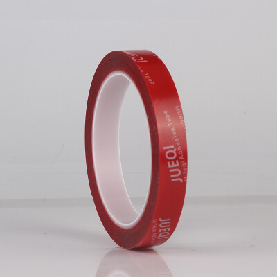 

JQ710k red film transparent double-sided tape 1mm thick 5m