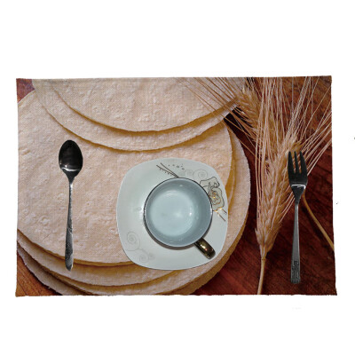 

Toponeto Creative Mexican Burrito Placemat Home Kitchen Restaurant Bar Placemat