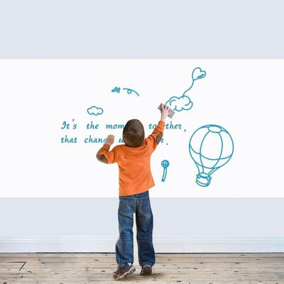 

Magic Whiteboard Office Decor Vinyl Wall Sticker Wallpaper Erasable White Board
