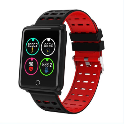 

F3 Smart Watch 144" Color Screen Heart Rate Blood Pressure Monitoring GPS Track Movement IP68 Waterproof Health smartwatch