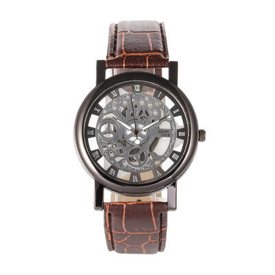 

Simple Style Hollow Dial Neutral Watch Unique Quartz Wristwatch Womens Watches Bayan Kol Saaty Fashion Minimalism Clock