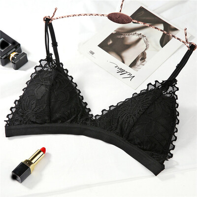 

〖Follure〗Sexy Lacy Bra Size Without Underwire Sexy Deep V Girls Underwear Development Bra