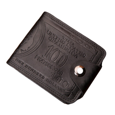 

Tailored Women Men Bifold Business Leather Wallet ID Credit Card Holder zipper Pockets