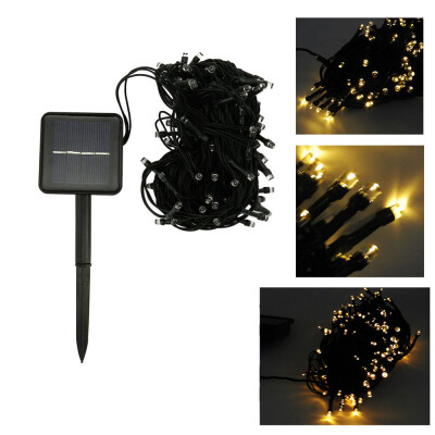 

2W Solar Powered Warm White Light 100pcs LED String Light