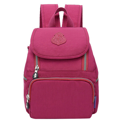

Women Nylon Shoulder Bag Waterproof Elegant Daily Shopping Backpack