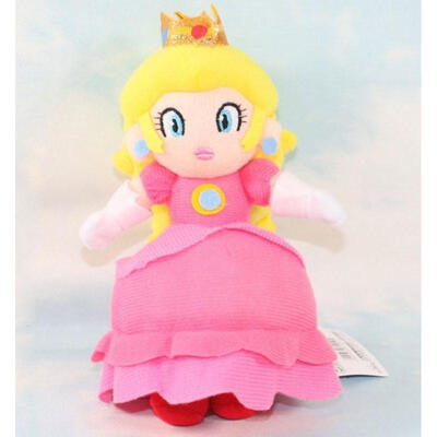 

New Super Mario Bros Plush Princess Peach Soft Toy Stuffed Animal Doll Teddy 7