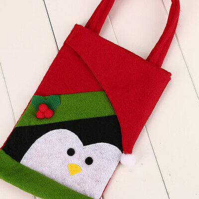 

〖Follure〗Christmas Decoration Stocks Santa Claus Snowman Hanging Tree Ornament Gift Bag