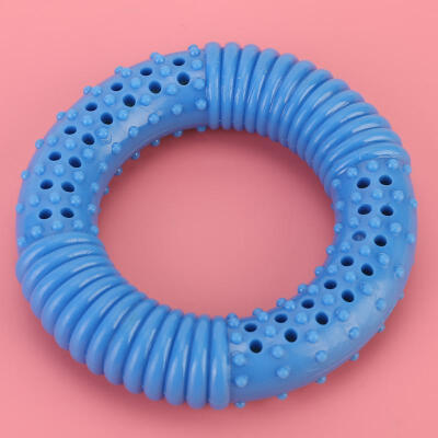 

Greensen TPR Pet Dog Summer Puzzle Cooling Toy Bite Chew Water Feeder Funny Frozen Ring Toys