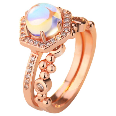 

Shiny 925 Silver Pure Natural Gemstone Fire Opal Ring