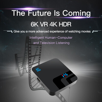 

H6 Intelligent STB Set Top Box 6K Wifi Media Player TV Receiver Network TV Set-top Box Android 9 ALLWINNER H6 5760 3240 4GB RAM