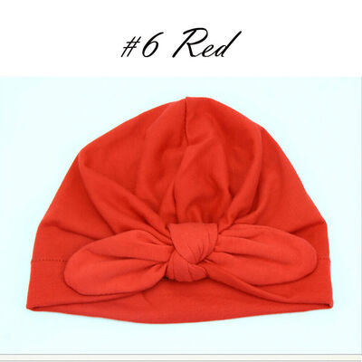 

Cute Baby Girls Boys Newborn Toddler Kids Beanie Bow Knot Wrap Cap Turban Hat