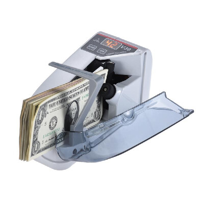 

Mini Handy Bill Cash Banknote Counter Money Currency Counting Machine AC or Battery Powered