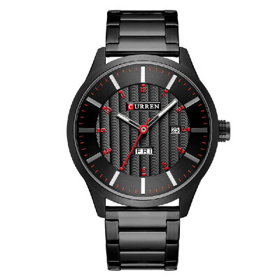 

CURREN 8316 Men Watch Quartz Brand Watch Wristwatch Calendar Time Display Stainless Steel Watch