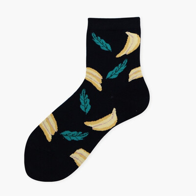 

Korea Cartoon Childlike Fox Flamingo Funny Jacquard Fashion Ins Spring Autumn Sneaker Socks 10 Colors Avocado Casuals