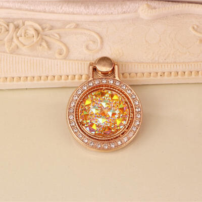 

Universal Mobile Phone Ring Luxury Finger Ring Diamond Floral Smartphone Holder Small Pocket Metal Cell Phone Ring