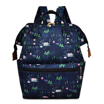 

Printing Travel Backpacks Women Men Knapsack School Bags Large Rucksack