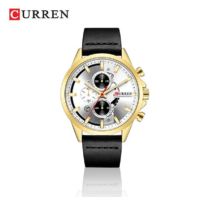 

Curren Men Watch Business Multifuntional Waterproof Watches Quartz Watch