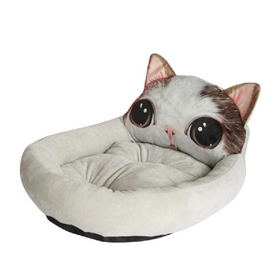 

Warm-Keeping Cartoon Pet Bed Soft Comfortable Cat Cushion Kennel Lovely Dog House