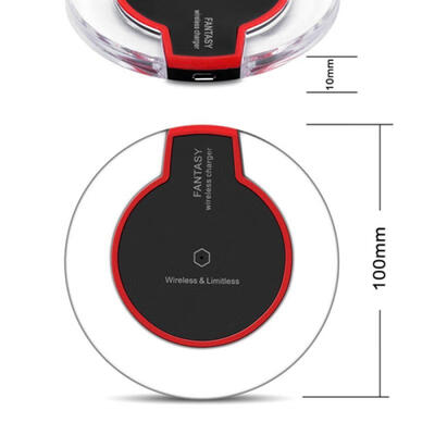 

Crystal 5W Qi Wireless Charger Cell Phone Charger Cell Phone Qi Fast Charger Cell Phone Wireless Charger Transmitter For