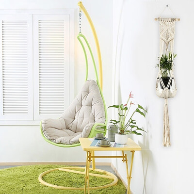 

Home Garden Rope Basket Plant Hanger Basket Flower Pot Pots Plant Hanging Rope