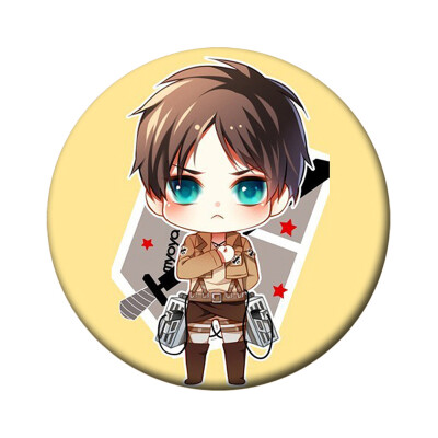 

1pcs Hot Anime Attack on Titan Cosplay Badge Cartoon Brooch Pins Collection bags Badges for Backpacks Button Clothes Decor