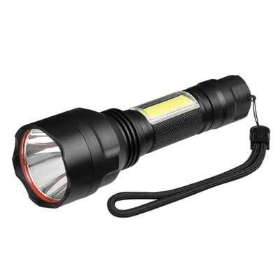 

Portable XML T6 COB LED Flashlight 5 Modes Waterproof Outdoor Light Torch