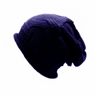 

Tailored Men Women Baggy Warm Crochet Winter Wool Knit Ski Beanie Skull Slouchy Caps Hat