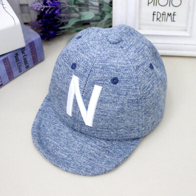 

Toddler Kids Baby Boys Girls Baseball Cap Embroidery Cotton Snapback Sun Hat UK