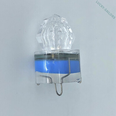 

LUCKY-SAILORS Diamond lure fish lamp Deep sea fish collector fishing lamp waterproof underwater 1000m 4786