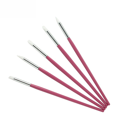 

〖Follure〗5Pcs Silicone Rubber Pen Clay Sculpture Pottery Carving Modeling Clay