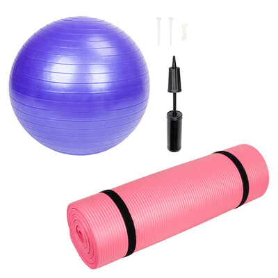 

Ktaxon 8mm Folding Yoga Mat Non-slip Fitness Exercise Pad 55cm Anti-Burst Yoga Stability Balance Ball
