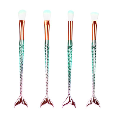 

Gobestart 4PCS Make Up Foundation Eyebrow Eyeliner Blush Cosmetic Concealer Brushes