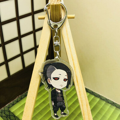 

Tokyo Ghoul Keychain Key Chains Pendant Acrylic Transparent Pendant Hot Sale Anime Key Ring