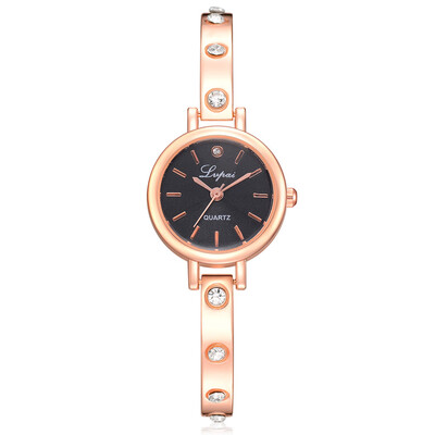 

Luxury Women Watches Dial Ladies Simple Quartz Wristwatch Rhinestone Bracelet Alloy Strap Clock Casual Montre Femme