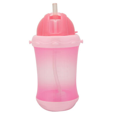 

260ml Baby Cup Children Leakproof Drinking Feeding Water Bottle with Straw