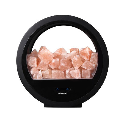 

UFAWO U3 Wireless BT SpeakerCrystal Salt Rock Lamp Sound Box Night Light USB Bedside Table Decorative Lamp Music Loudspeaker