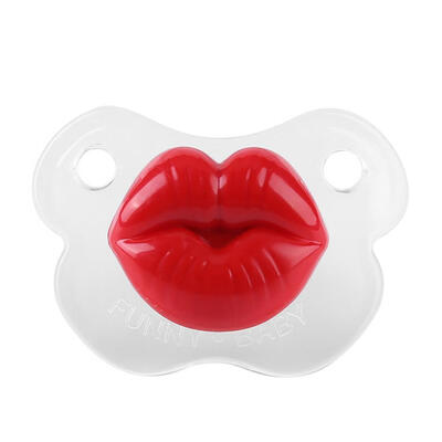 

Cute Funny Silicone Baby Pacifiers Safety Infants Teether Chewable Tool